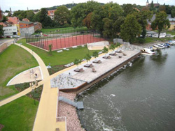 Brandenburg an der Havel, Freizeitanlage Hammerstrae, Los Uferpark